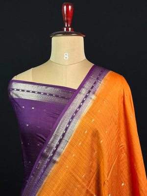 Musk Malai Cotton Silk Saree