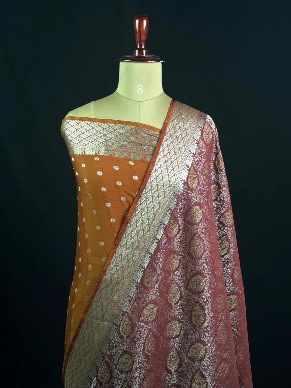 Semi Georgette Silk Saree with Rich Finish