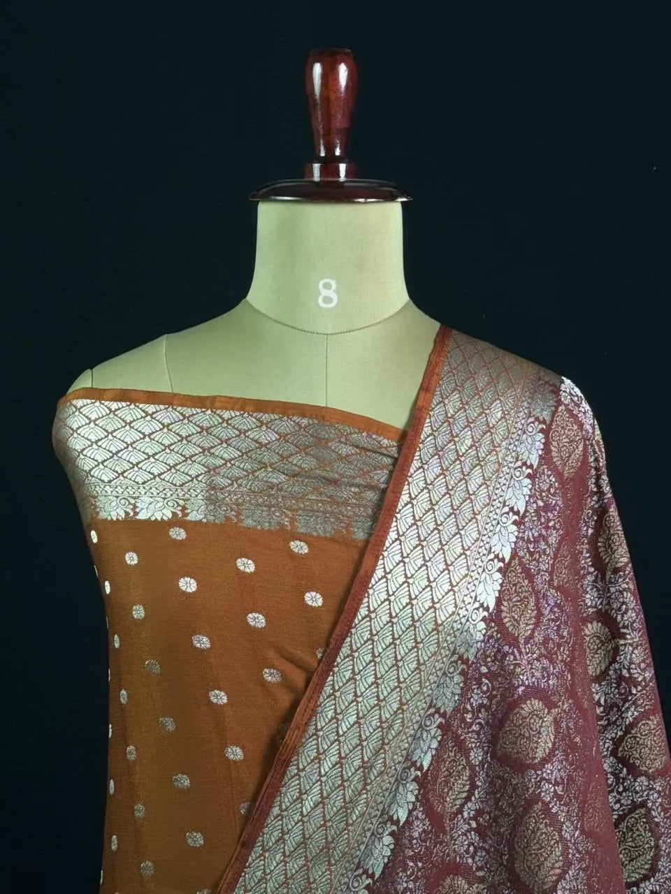 Semi Georgette Silk Saree with Rich Finish