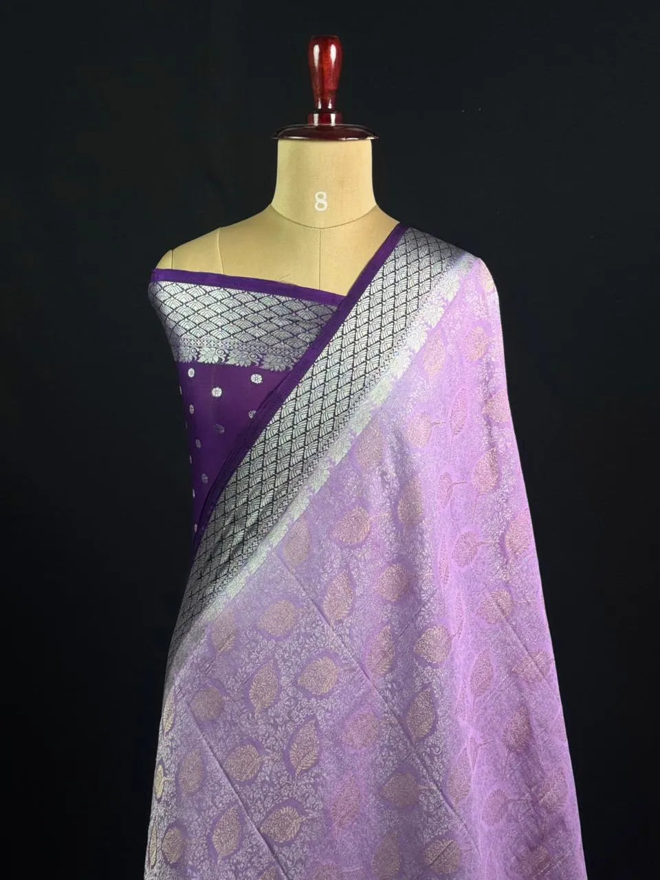 Semi Georgette Silk Saree with Rich Finish