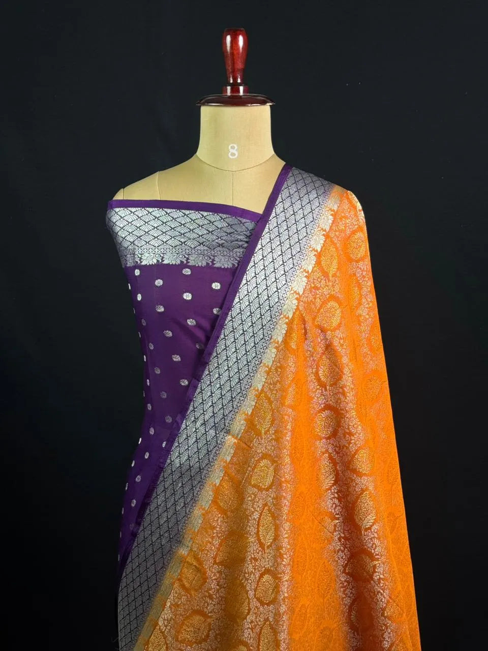 Semi Georgette Silk Saree with Rich Finish
