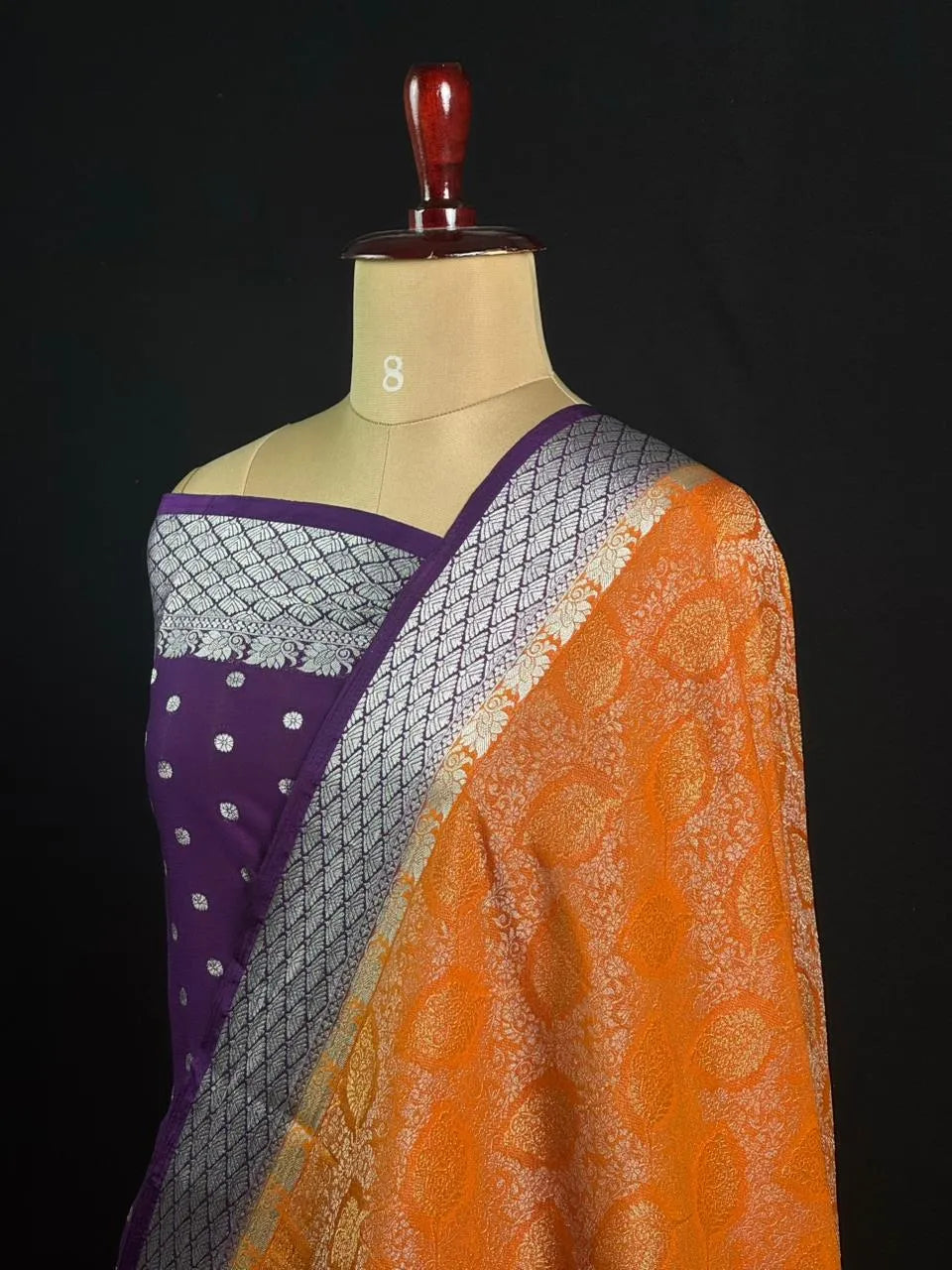 Semi Georgette Silk Saree with Rich Finish