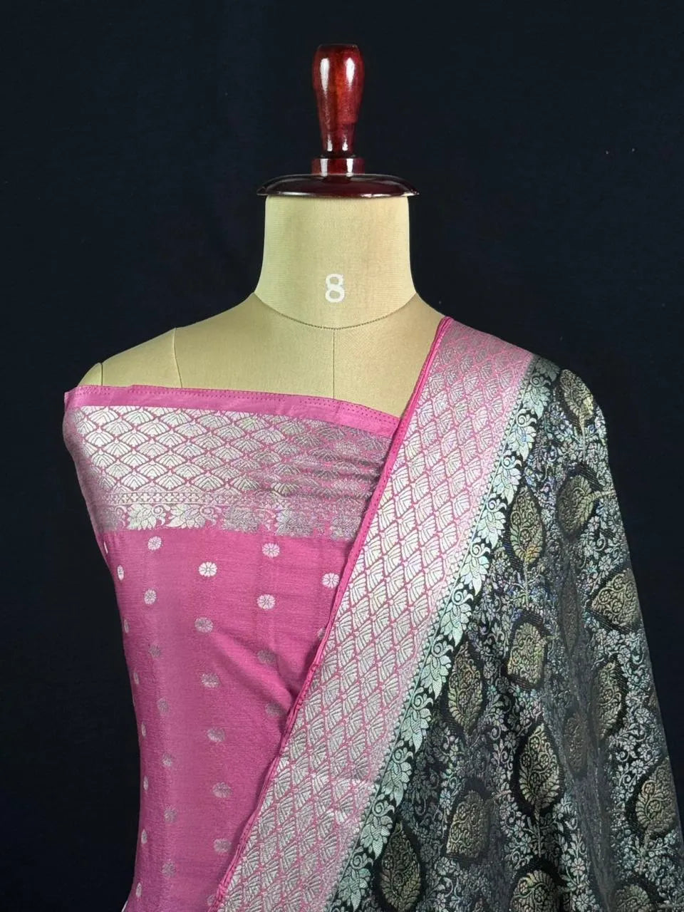 Semi Georgette Silk Saree with Rich Finish