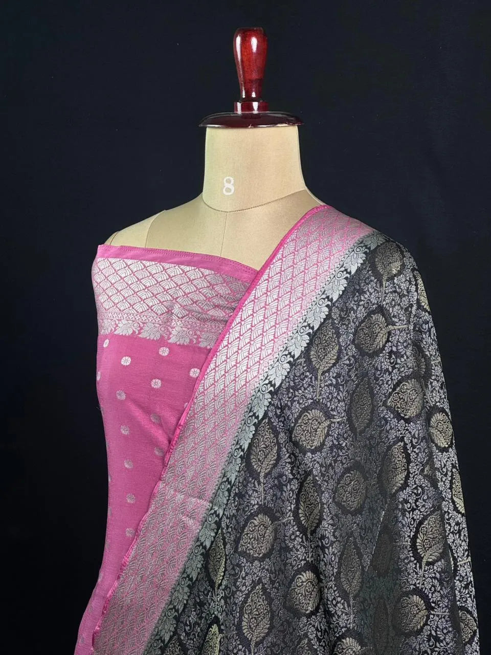 Semi Georgette Silk Saree with Rich Finish