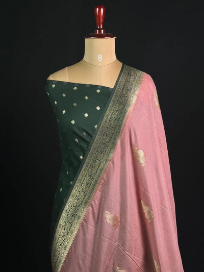 Semi Georgette Silk Saree with Elegant Mango Design