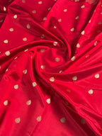 Puna Raw Silk Saree with Zari Border