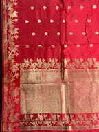 Puna Raw Silk Saree with Zari Border