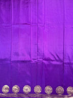 Puna Raw Silk Saree with Zari Border