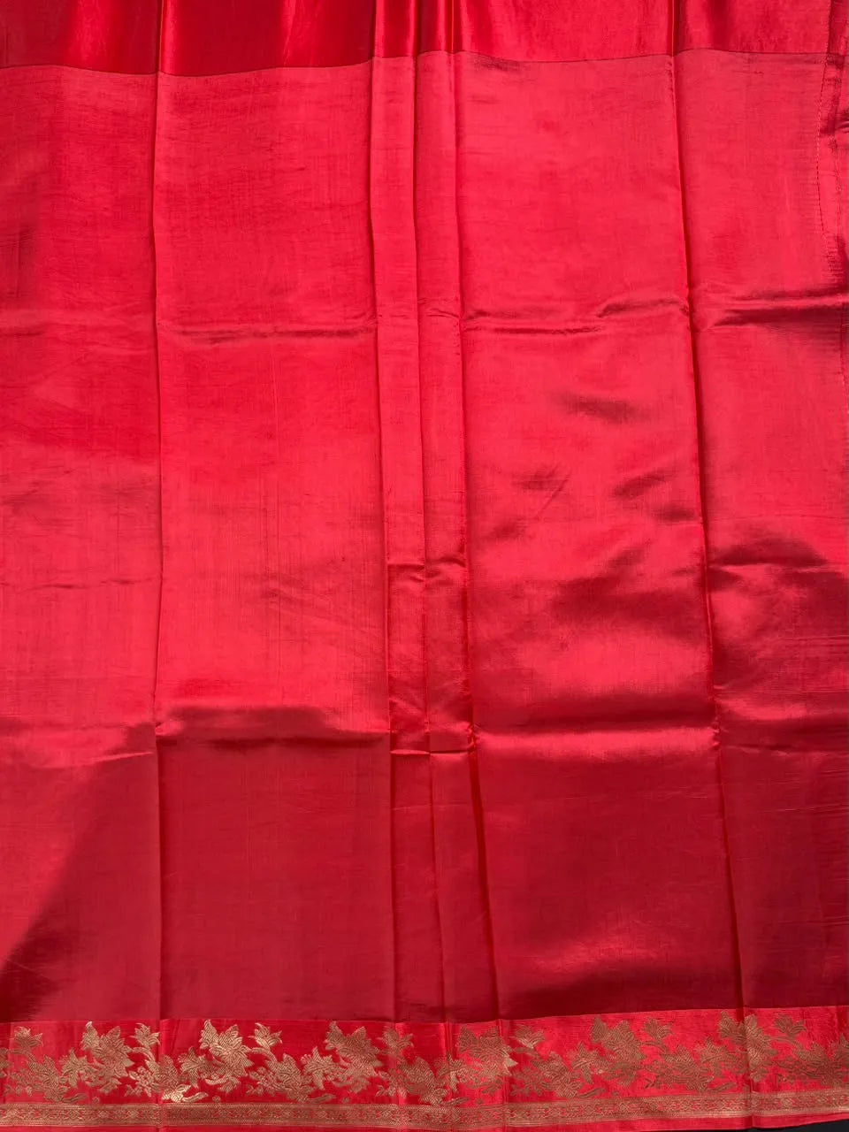 Puna Raw Silk Saree with Zari Border