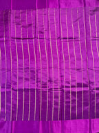 Puna Raw Silk Saree with Zari Border