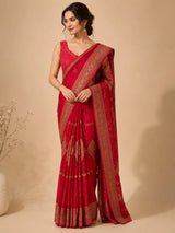 Queen’s Choice Pure Banarasi Crepe Silk Saree ✨