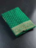 Pure Banarasi Crepe Saree-Silk 