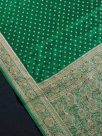 Pure Banarasi Crepe Saree-Silk 