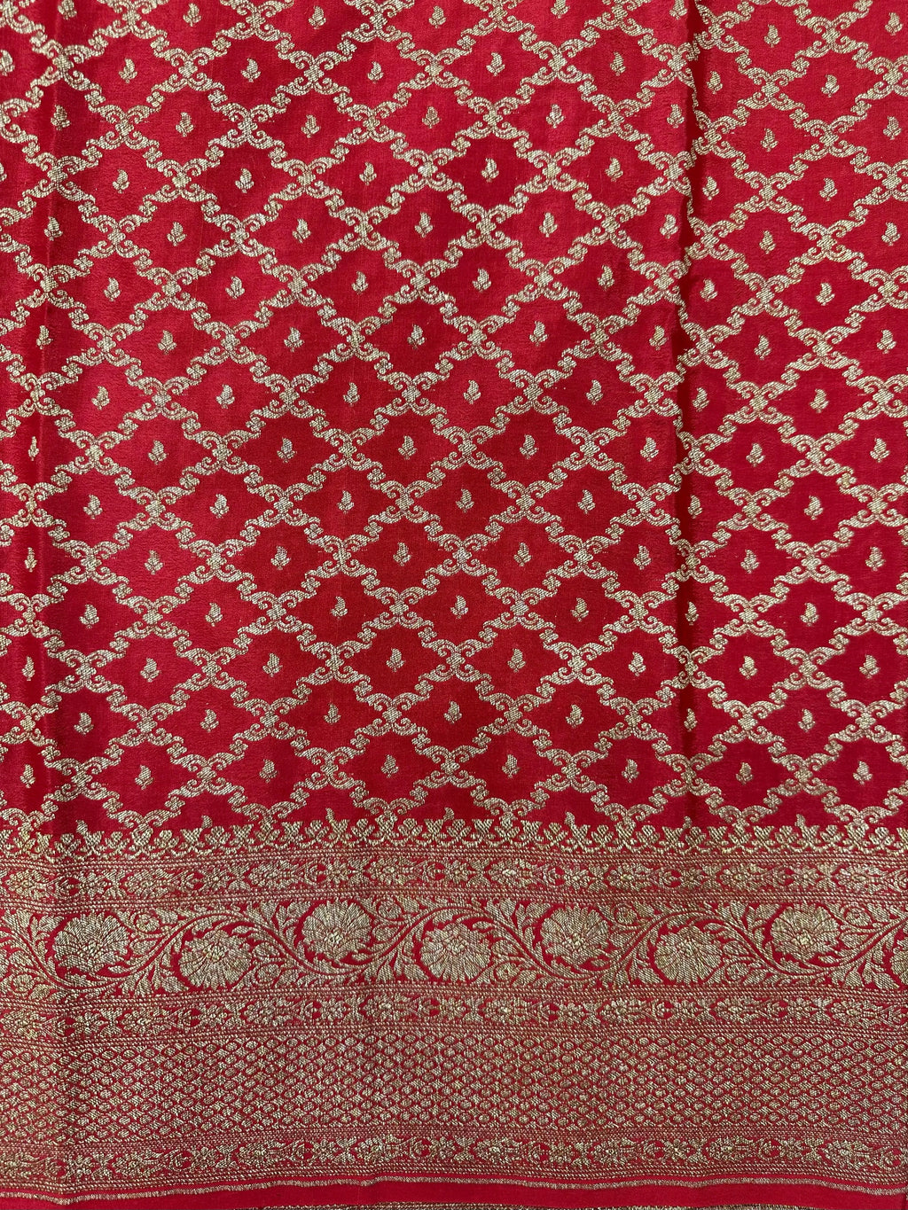 Timeless Pure  Banarasi Crepe Silk Saree