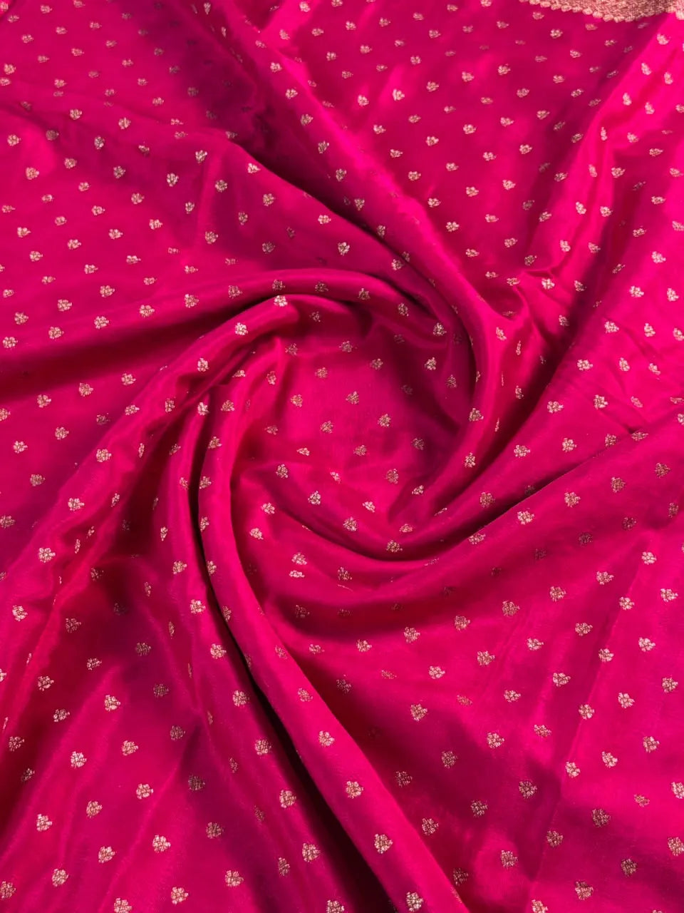 Pure Banarasi Crepe Saree-Silk 