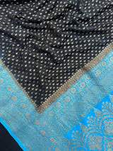 Timeless Pure  Banarasi Crepe Silk Saree