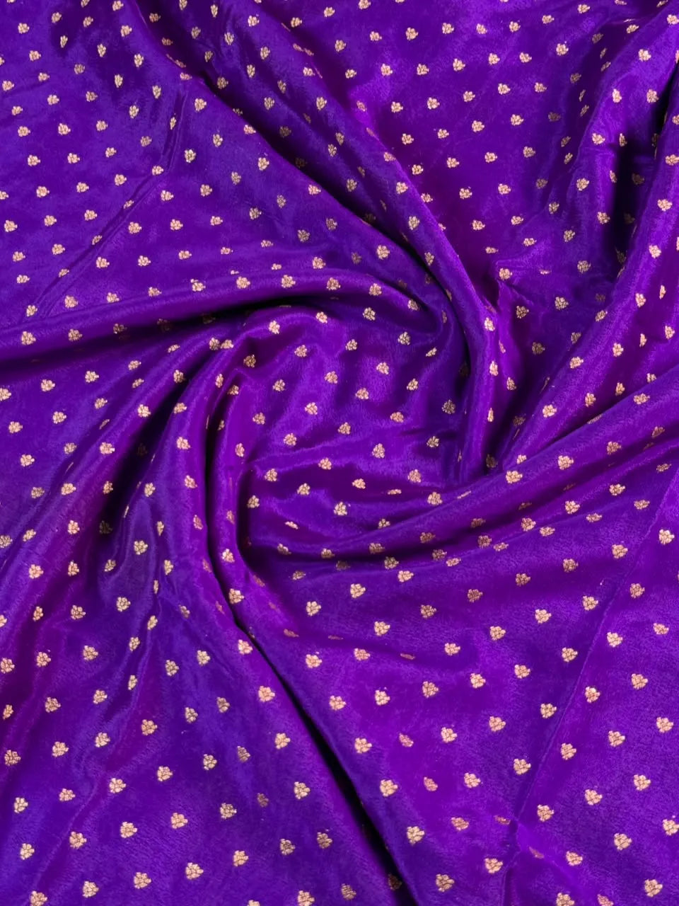 Pure Banarasi Crepe Saree-Silk 