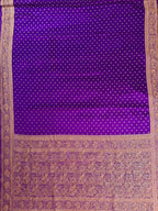 Pure Banarasi Crepe Saree-Silk 