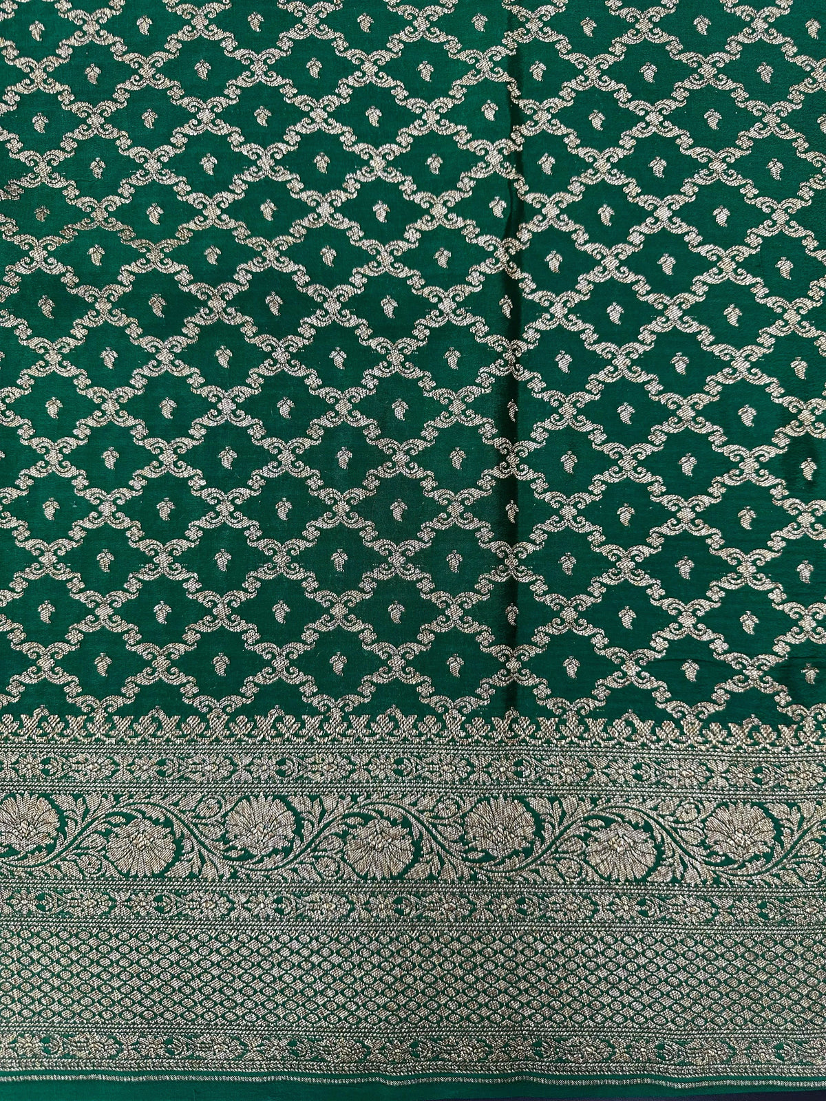 Timeless Pure  Banarasi Crepe Silk Saree