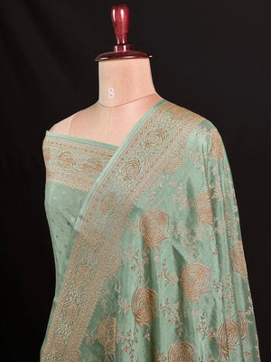 Pure Banarasi Crepe Saree-Silk