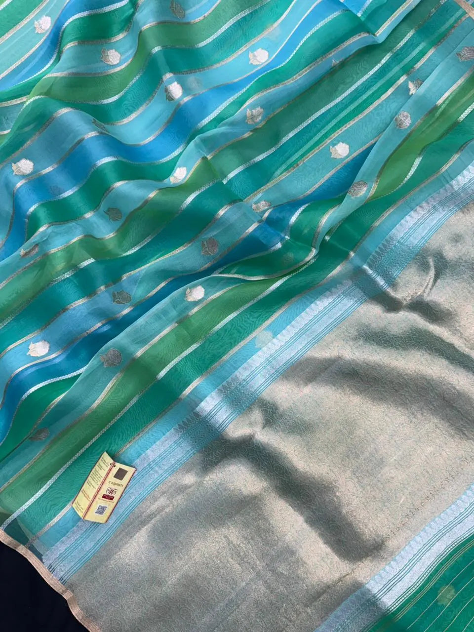 Timeless Elegance in Pure Tissue Kota Silk