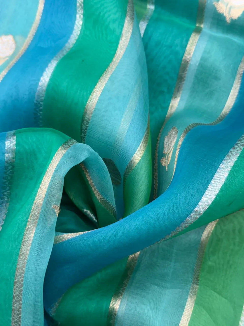 Timeless Elegance in Pure Tissue Kota Silk