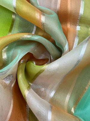 Timeless Elegance in Pure Tissue Kota Silk