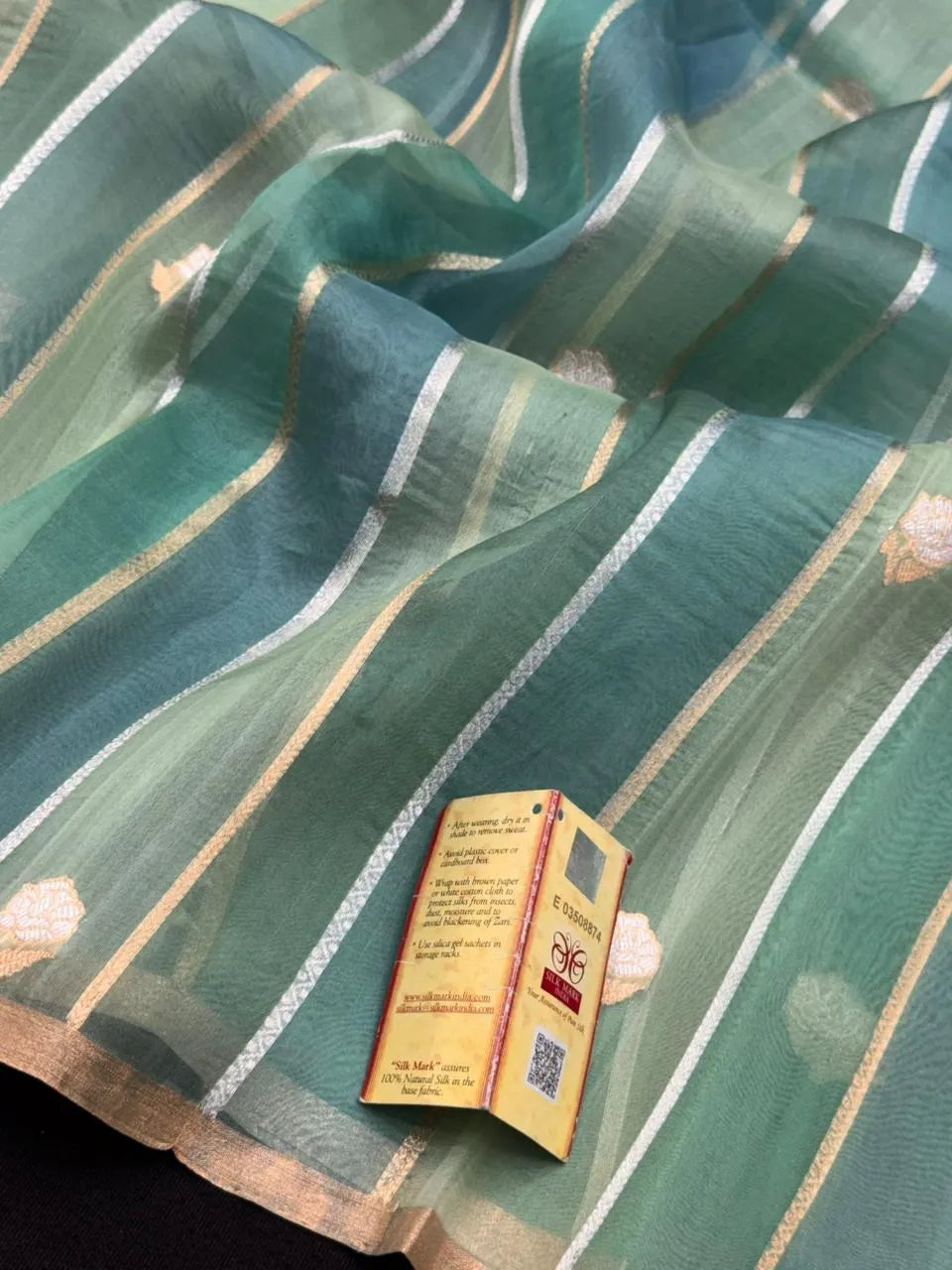 Timeless Elegance in Pure Tissue Kota Silk