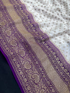 Pure Banarasi Crepe Saree