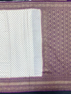 Pure Banarasi Crepe Saree