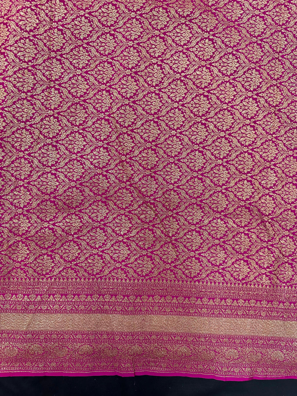 Pure Banarasi Crepe Saree