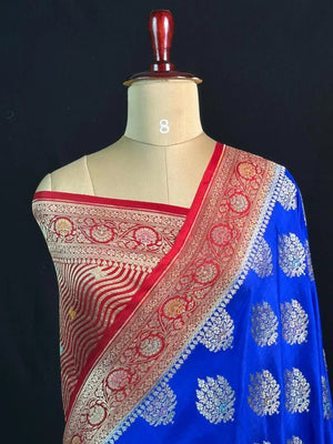 Wedding Special Pure Dyable Katan Silk Saree–Premium Quality