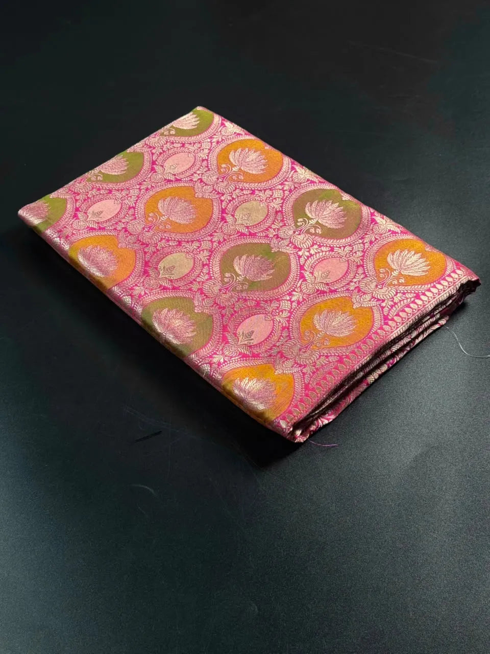 Pure Banarasi Katan Rangart Silk Saree 