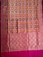 Pure Banarasi Katan Rangart Silk Saree 