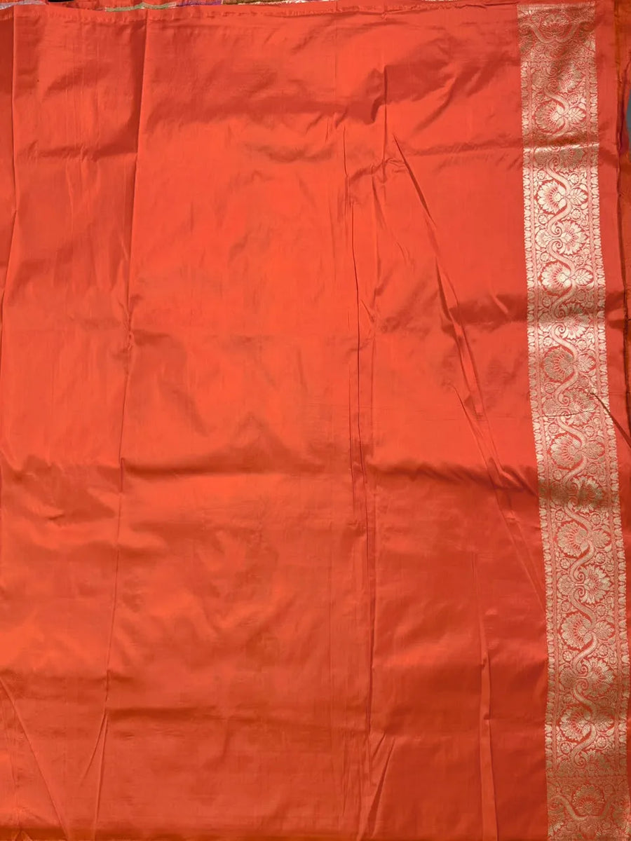 Pure Katan Tilfi Silk Saree