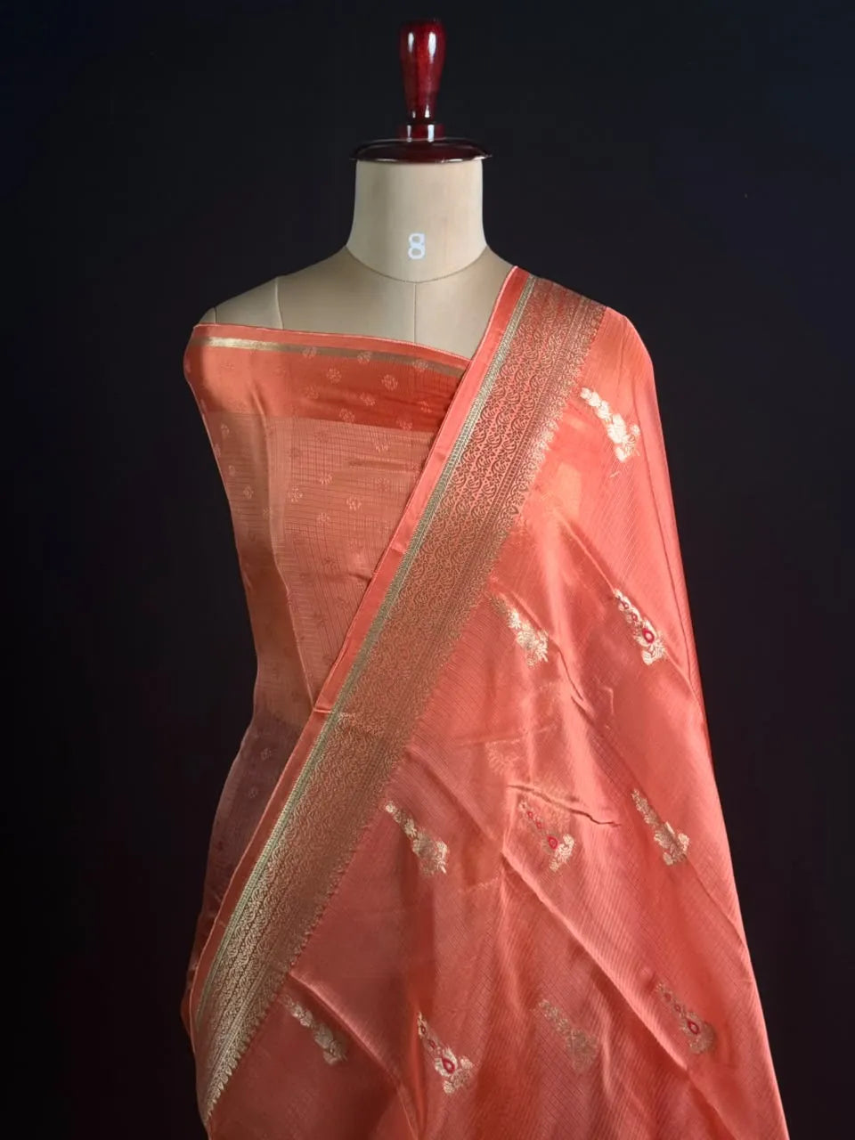 Pure Mashru Kota Silk Saree – Lightweight