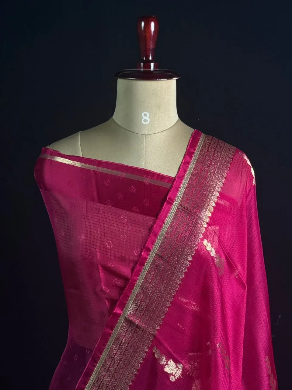 Pure Mashru Kota Silk Saree – Lightweight 
