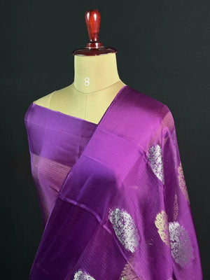 Pure Mashru Kota Silk Saree – Lightweight