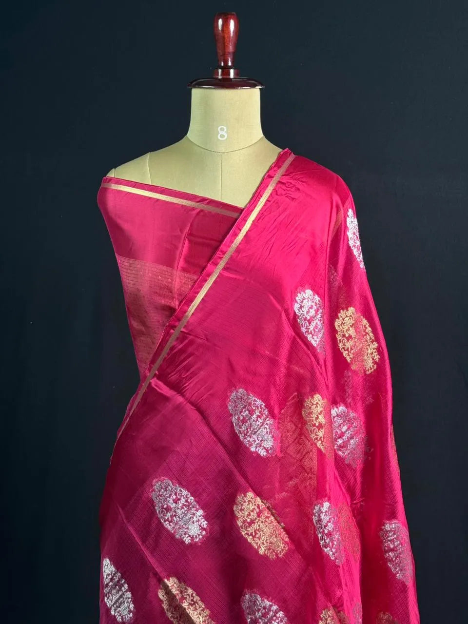 Pure Mashru Kota Silk Saree – Lightweight