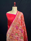 Banarasi Inspired Pure Patola Katan Silk