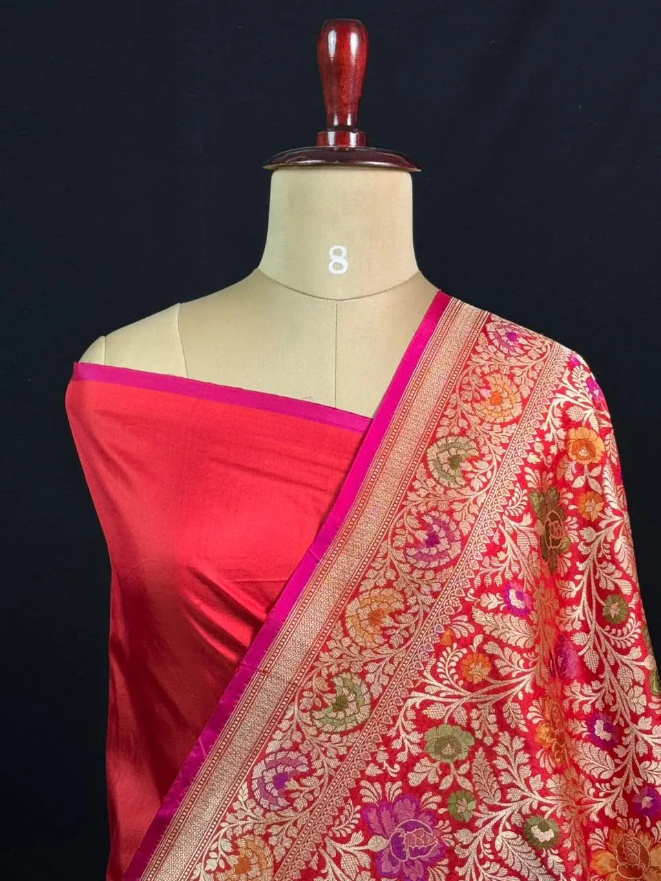 Banarasi Inspired Pure Patola Katan Silk