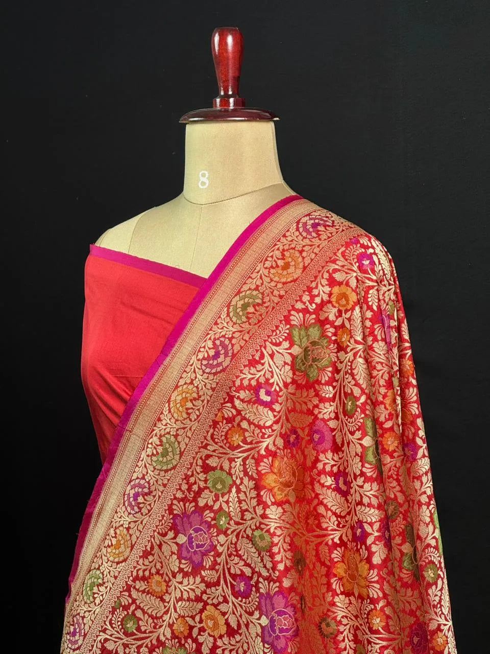 Banarasi Inspired Pure Patola Katan Silk