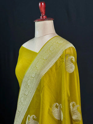 Premium Pure Viscose Semi Banarasi Saree – Traditional Ethnic Wear