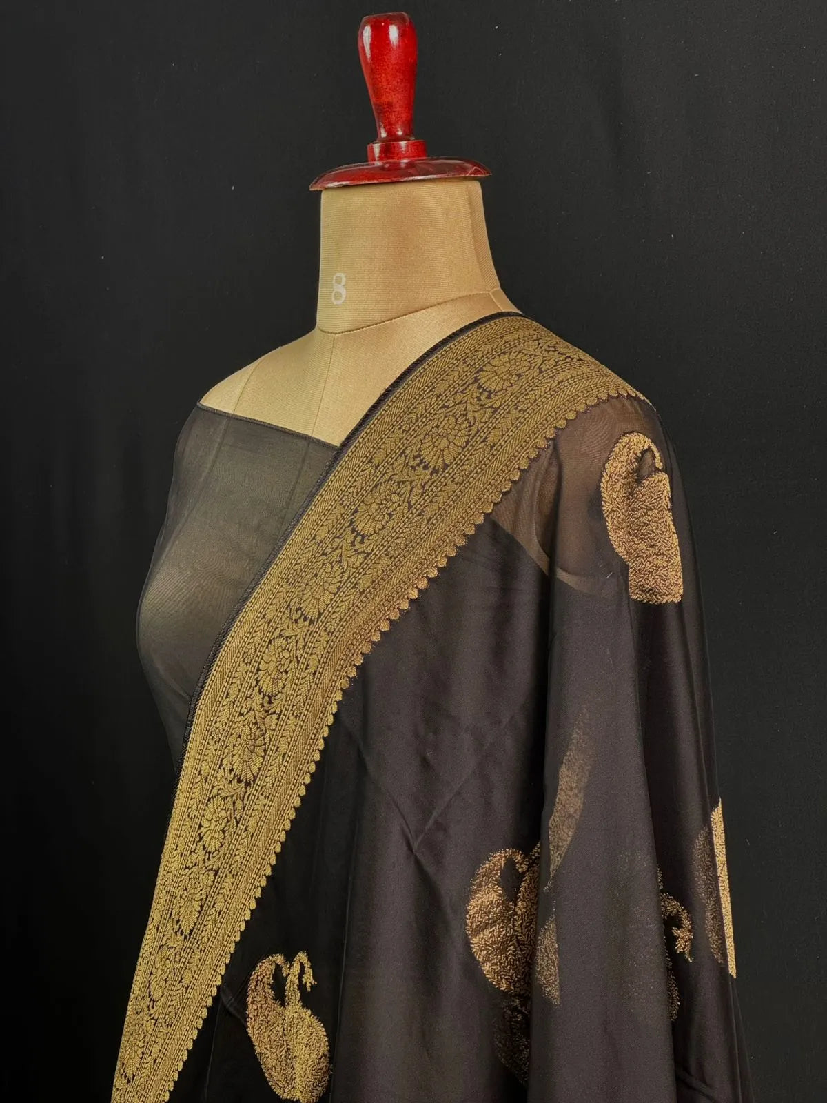 Premium Pure Viscose Semi Banarasi Saree – Traditional Ethnic Wear