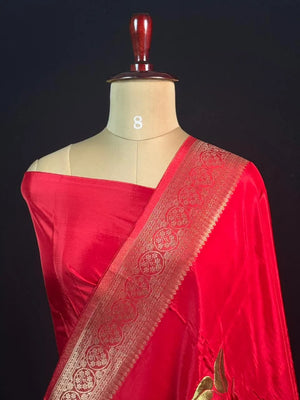Soft Feel Pure Viscose Printed Saree – Timeless Elegance