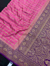 Pure Banarasi Crepe Saree