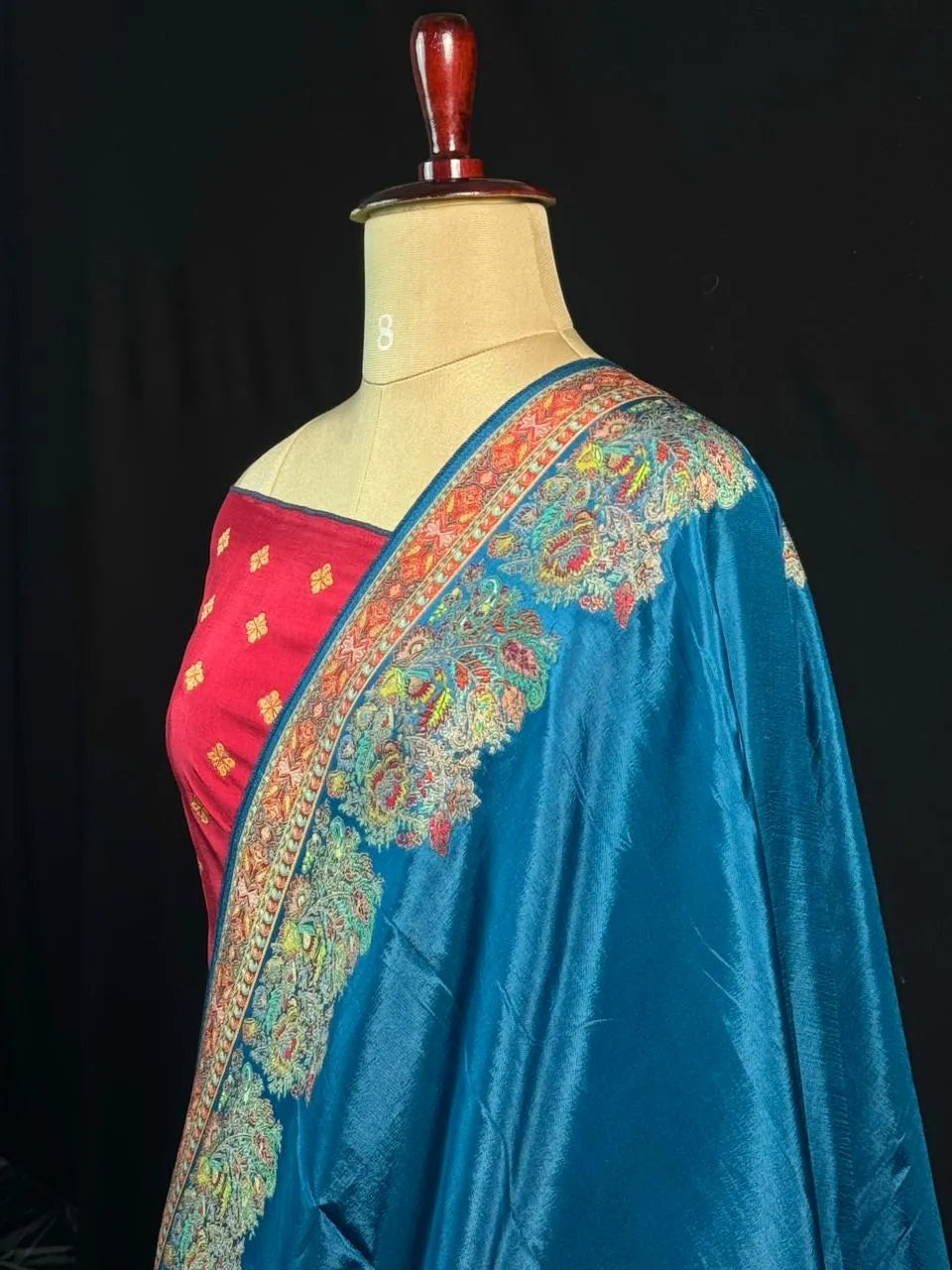 Ultra-Soft Pashmina Silk – Winter Luxury Saree