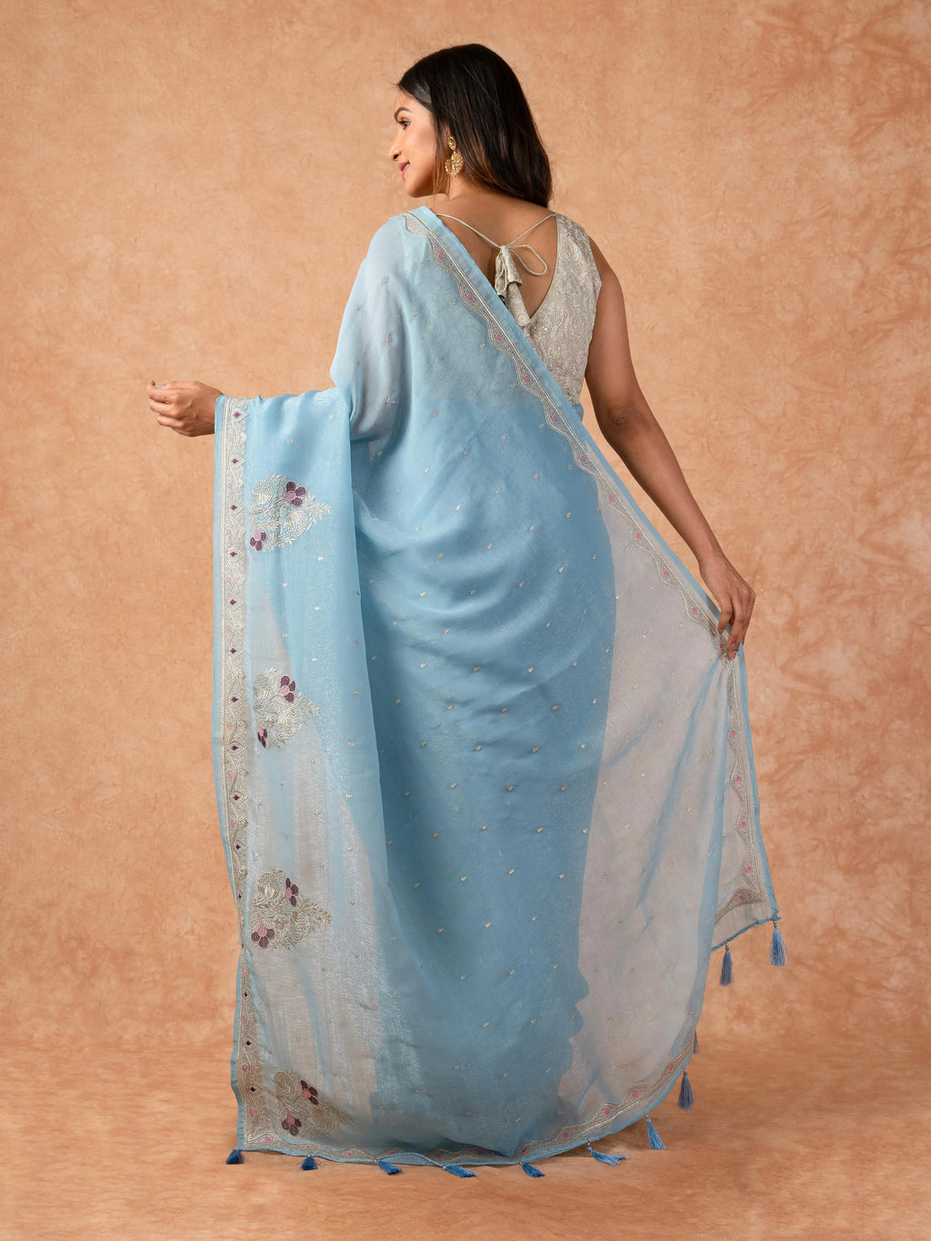 Paper Silk Saree – Crisp Elegance with Lightweight Modern Charm