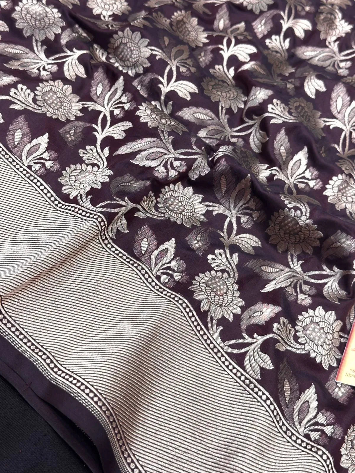 Pure Katan Silk Saree – Eternal Elegance for Every Occasion-Plain Pure Katan Silk