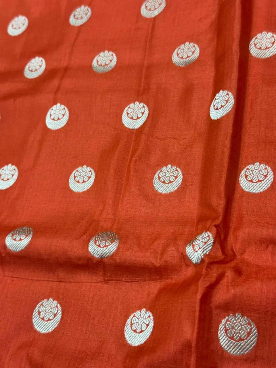 Classic Pure Katan Silk Saree for Weddings & Festive Wear-Plain Pure Katan Silk